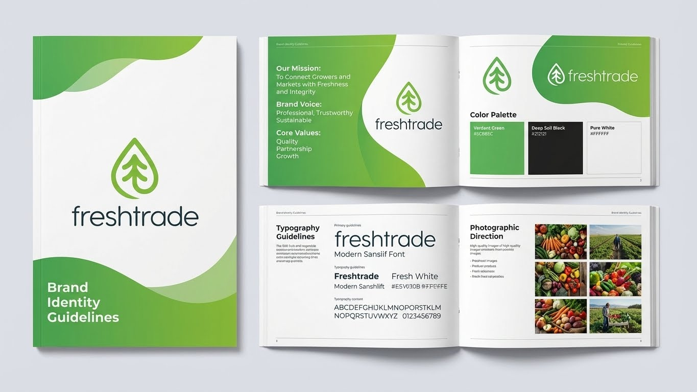 Example of Complete Brand Identity & Style Guide