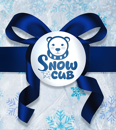 Toy company "Snow Cub" brand identity brand identity branding children book christmas card graphic design illustration logo logotype