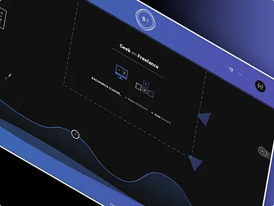 Introduction animation .gif brand branding dark uix device french geek freelance graphic design icon set icons designer illustrator ai intro introduction keyboard logo logotype photoshop psd print designer purple sea color shortcuts typo typography ui ux designer website