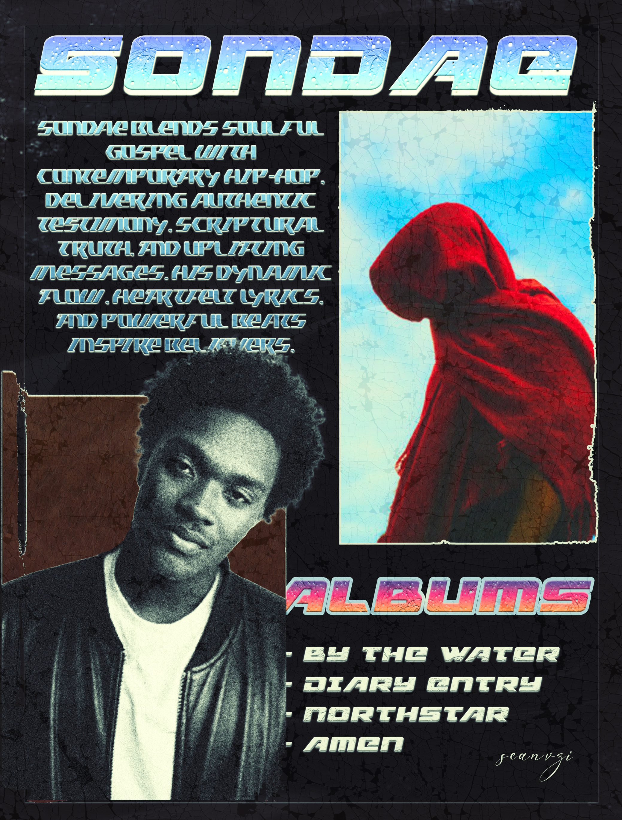 Sondae poster graphic design