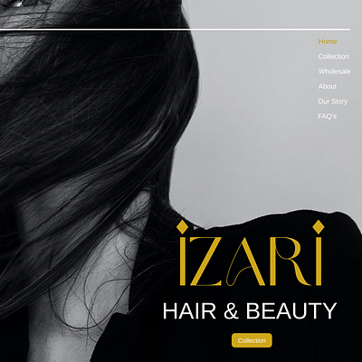 Hair products website app app design design ux webdesign