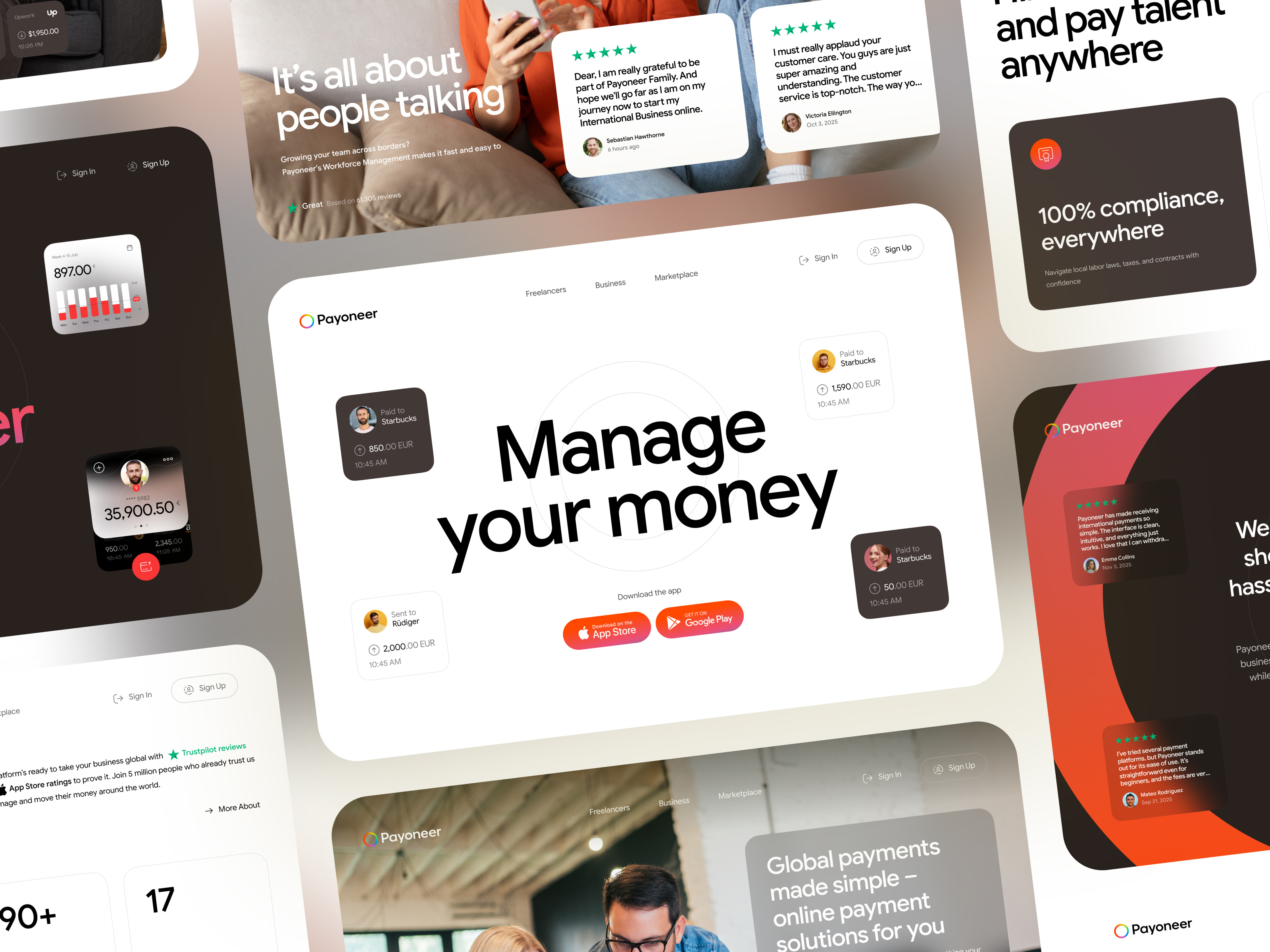 Example of Website Design Concept