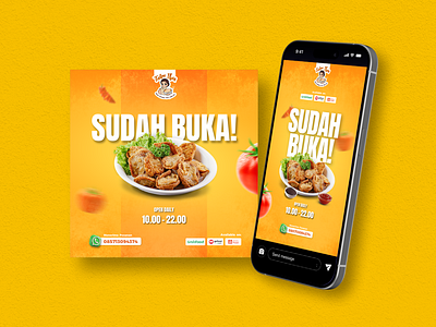 Tahu Ibu — Social Media / Digital Ads Design branding facebook ads image graphic design illustration instagram instagram feed instagram story logo vector social media social media banner social media branding social media content