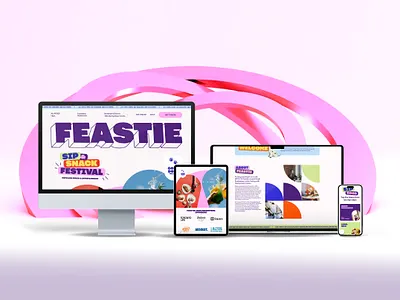 Website Design & Development / Feastie ui ux web web design website