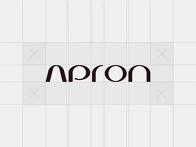 APRON | Clothing Brand Logo Design appearel logo apron logo brand identity branding clothing clothing brand clothing logo letter logo logo logo branding logo design logo identity wordmark logo