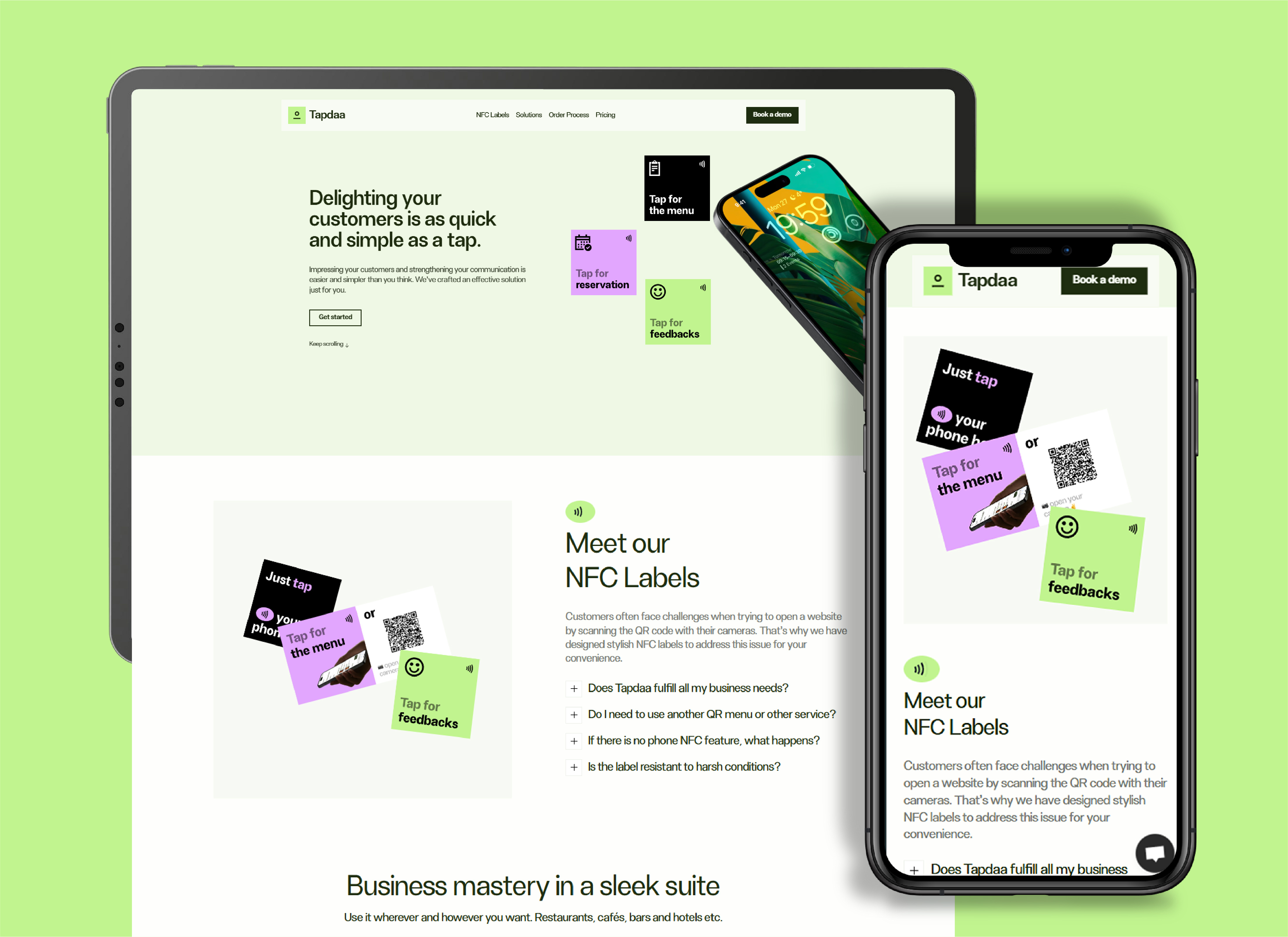 Example of Premium Framer Website Design