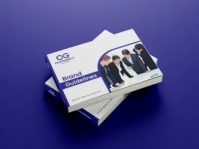 Elegant Brand Guide Book brand book brand guidelines brand identity brand manual branding color palette corporate identity design graphic design logo