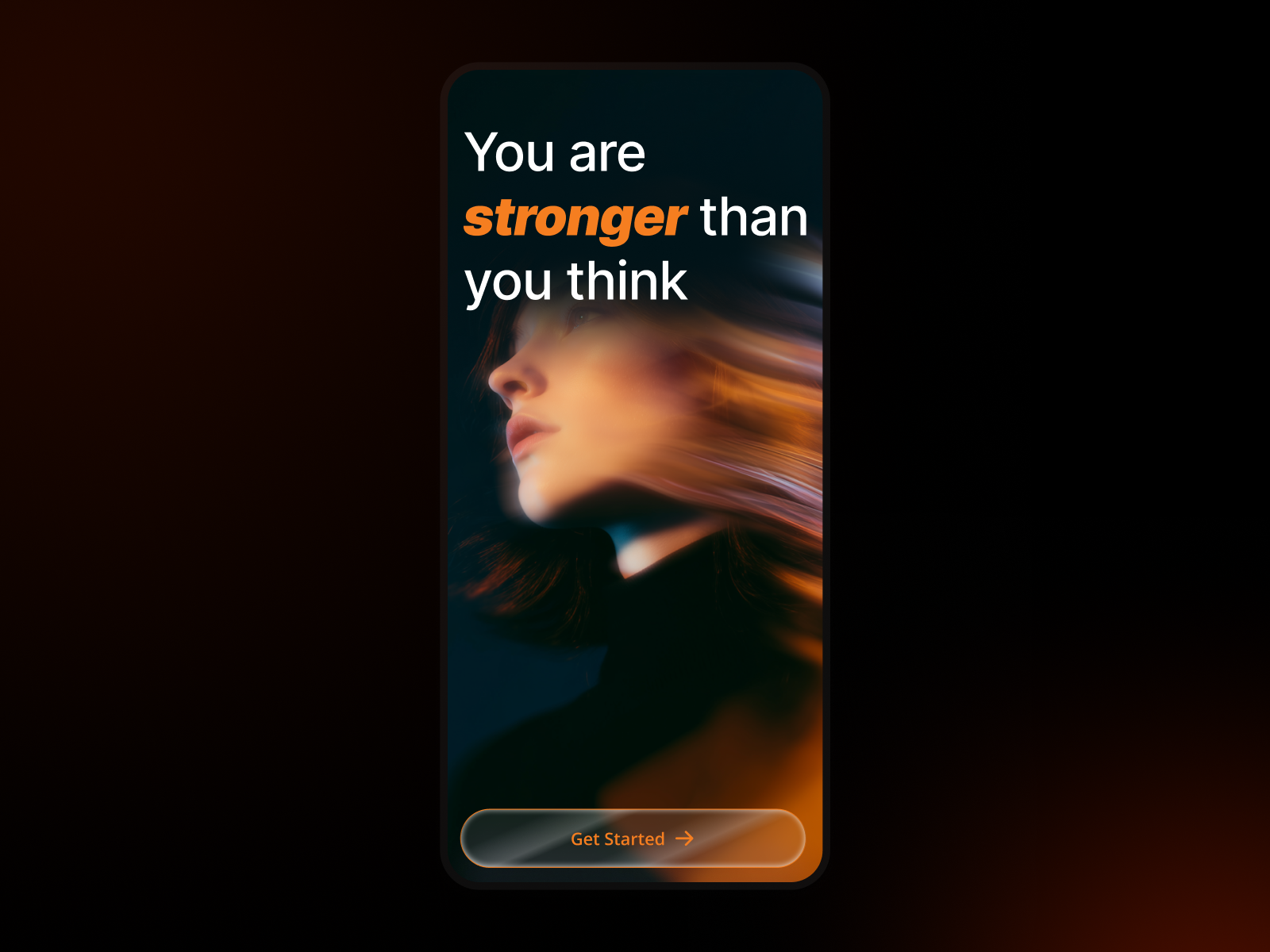 Example of Minimal & Modern Mobile App UI Design