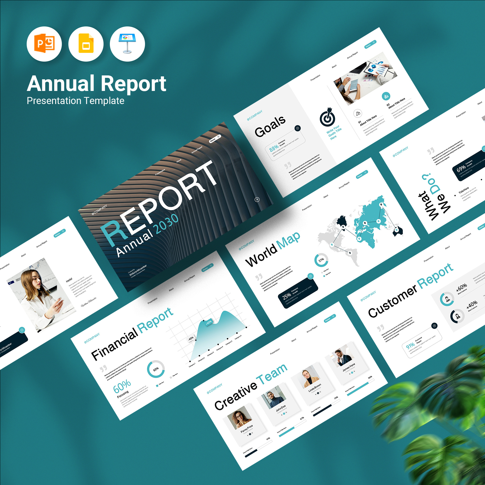 Annual Report Presentation Template 3d agency animation annual report branding business corporate design graphic design illustration infographic logo map minimal motion graphics pitch dech pitchdeck presentation timeline ui