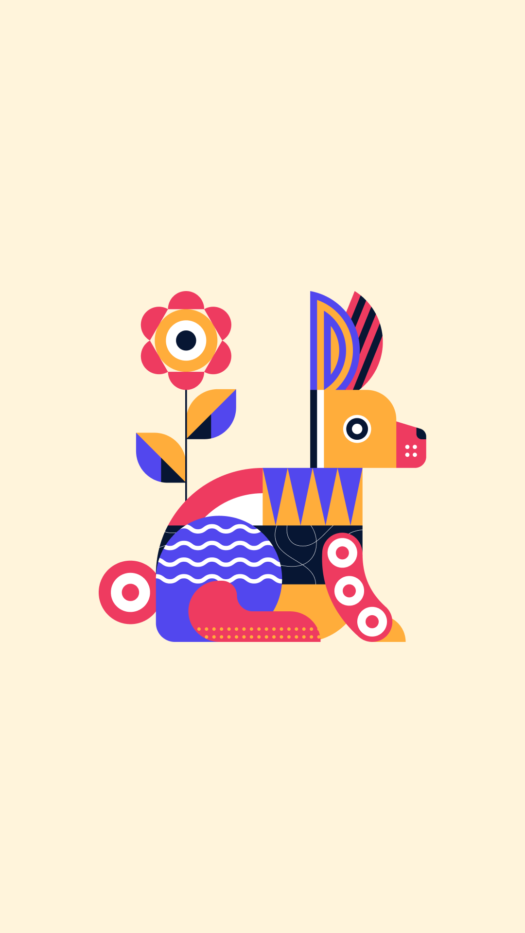 Geometric shapes animation animation bgmdn design geometric illustration jitter motion graphics shape animation