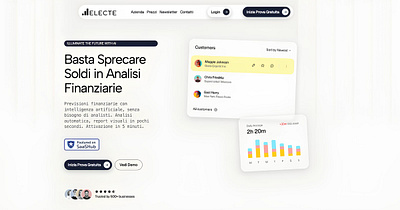Electe Website branding design graphic design illustration logo