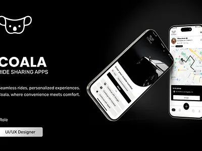 Coala Ride-Sharing: Designing Trust and Affordability for Univer ride share ui ui ux zahid hasan shahed zhs1048