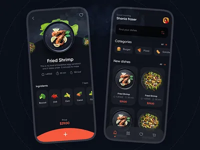 Food Delivery App app app design branding buy delivery drink fast fastfood food food app mobile mobile app mobile ui sell shop store ui ui design