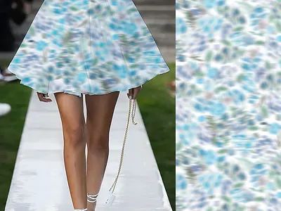 Blurred Floral Abstract Textile Print Design by Courtney Graben art artwork design digital art fashion design fashion designer fashion print illustration pattern surface design surface pattern surface pattern design textile print textile print designer