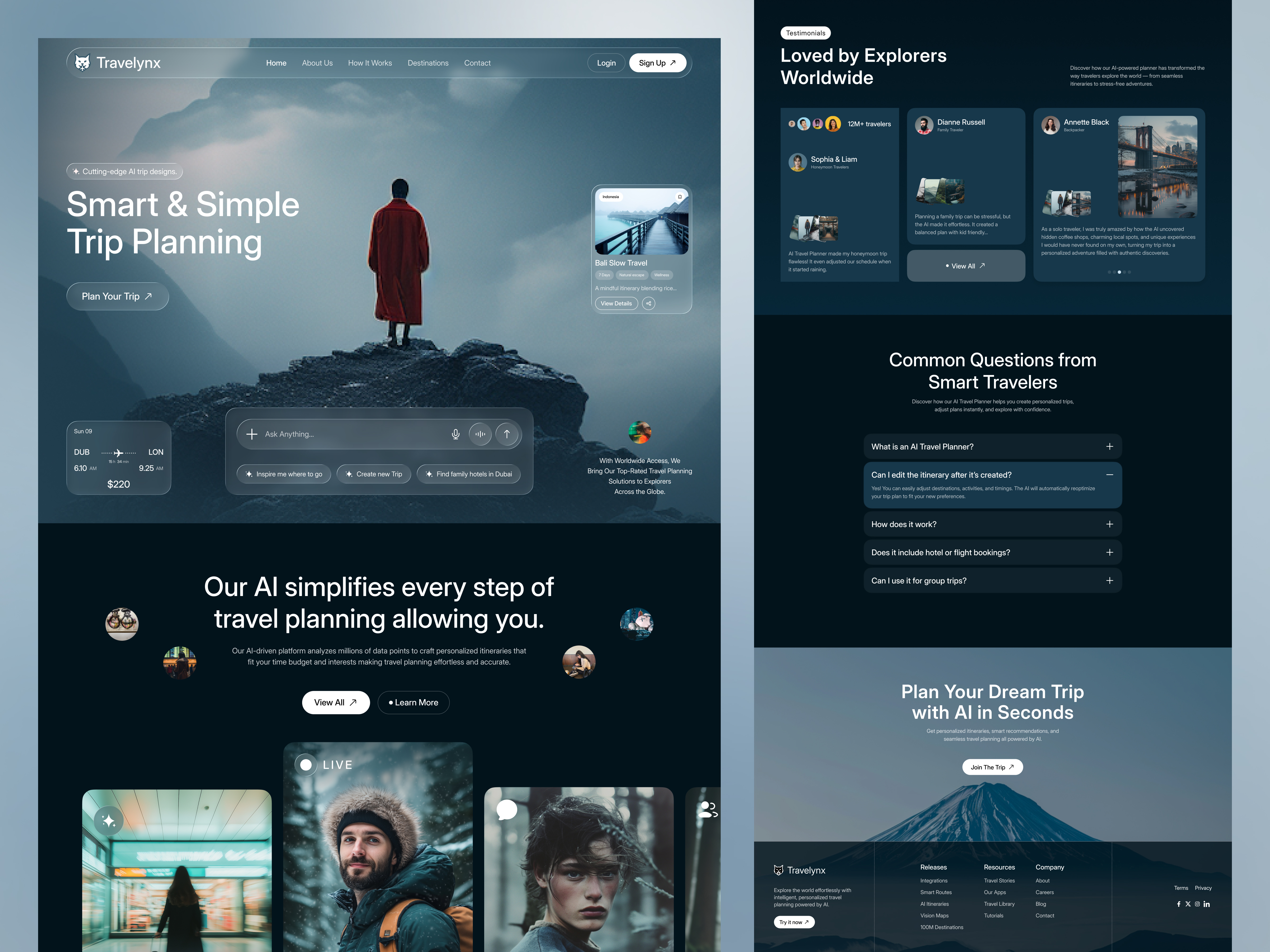 Example of Website UI/UX Design