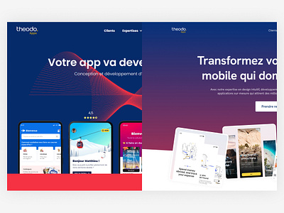 From The Web #25 after app before hero mobile redesign ui web
