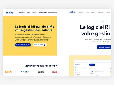 From The Web #26 after before dashboard employee hire hr interview management redesign sass talent web