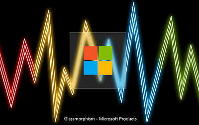 Glassmorphism-Microsoft design figma glassmorphism microsoft ui ux xd