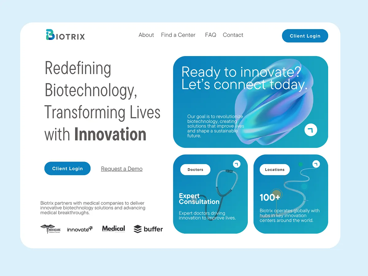 Browse thousands of Biotech Website images for design inspiration ...