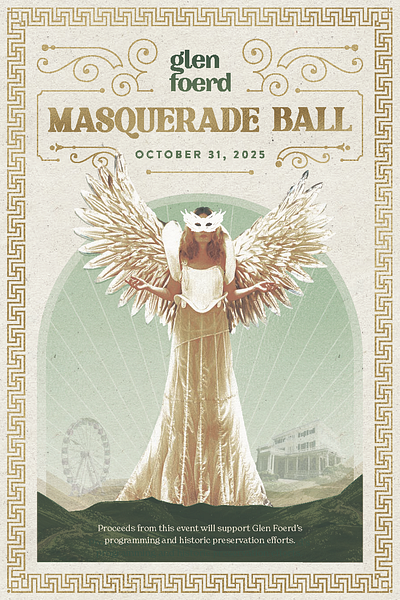 Glen Foerd Masquerade Ball Concept collage concept cover graphic design print