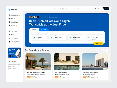 Flight Ticket Booking Dashboard admin dashboard air lince dashboard dashboard design flight flight booking flight booking dashboard flight booking web app flight ticket hotel booking dashboard minimal design modern design ticket booking dashboard travel dashboard user dashboard web app design webapp