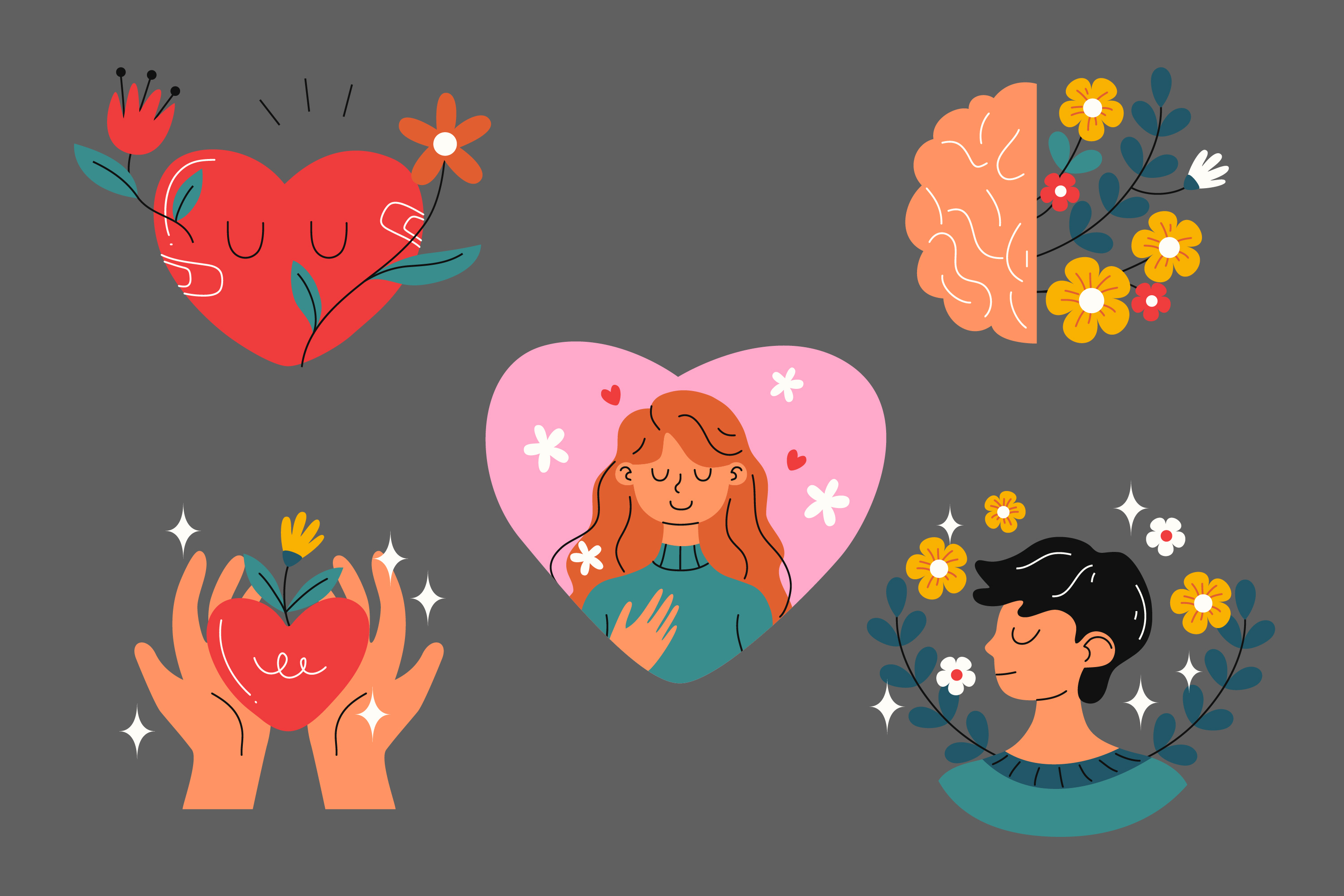 Example of 5 Asset Illustration