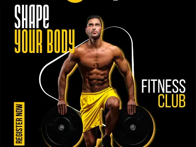 MAXFIT Health & Fitness Club design animation branding design graphic design illustration logo marketing motion graphics web design