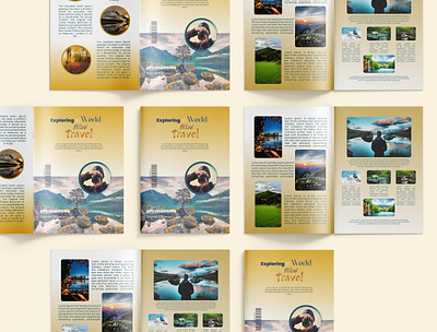 MAGAZINE DESIGN branding design free mockup graphic design mockup newsletter newsletter design