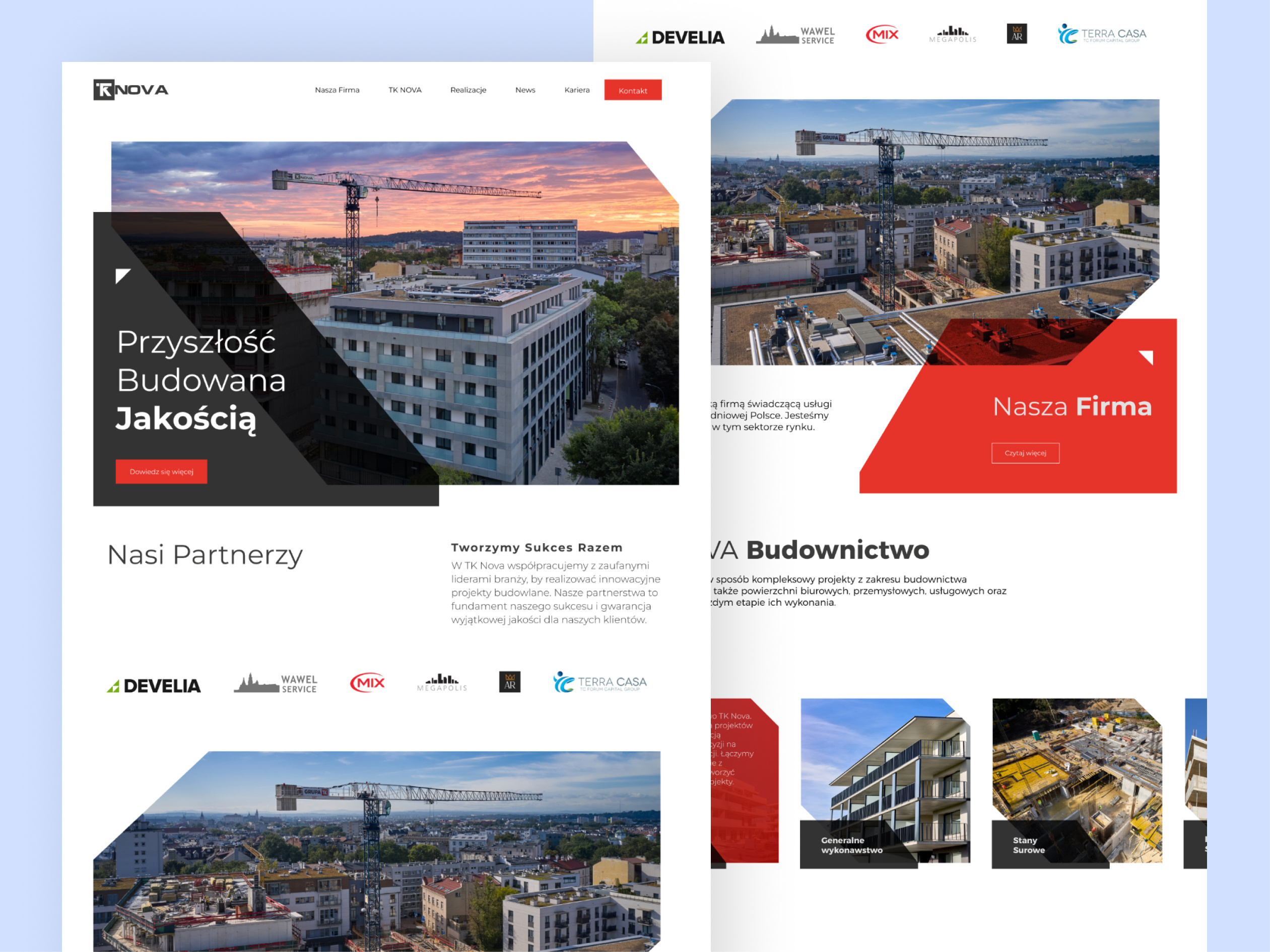 Example of Real Estate Website Design 