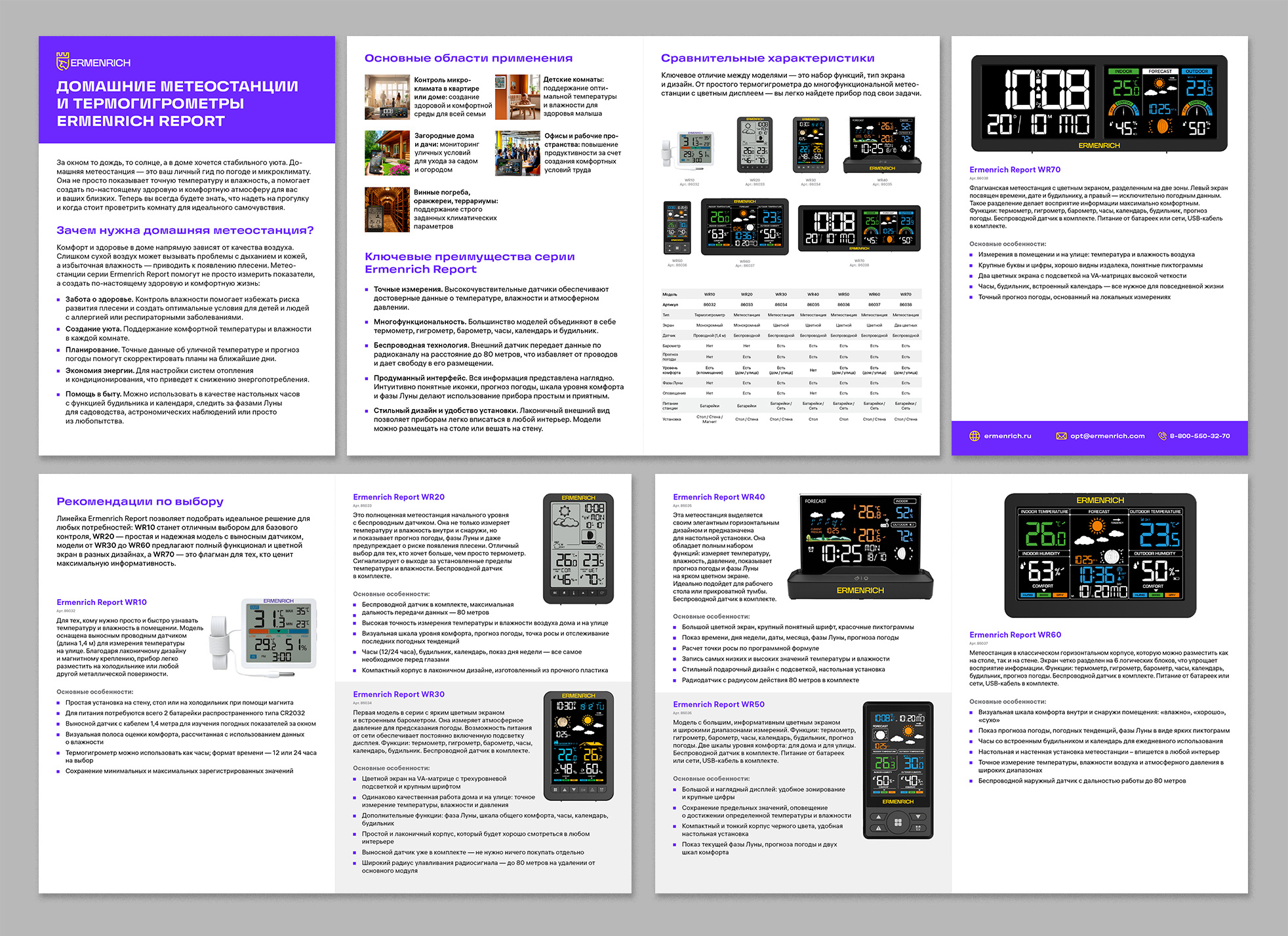 Levenhuk sub-brands brochure design, 2025 brochure design graphic design