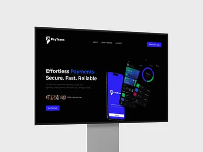 PayTrans Website Design adobe xd creative web design figma framer frontend development interaction design landing page mobile design prototyping responsive design uiux design user experience user interface web app design web design webflow website development wireframing wordpress