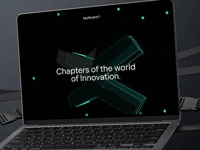 Landing page Web3 blockchain innovation ui web3