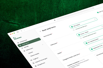 Pelihara (Vet Management System) dashboard figma ui ux vet vet management system webapp website