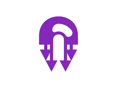 jellyfish arrow logo accountan logo animal art finance logo jellyfish jellyfish arrow logo jellyfish logo logo logo sale marine logo simple jellyfish logo vector visual