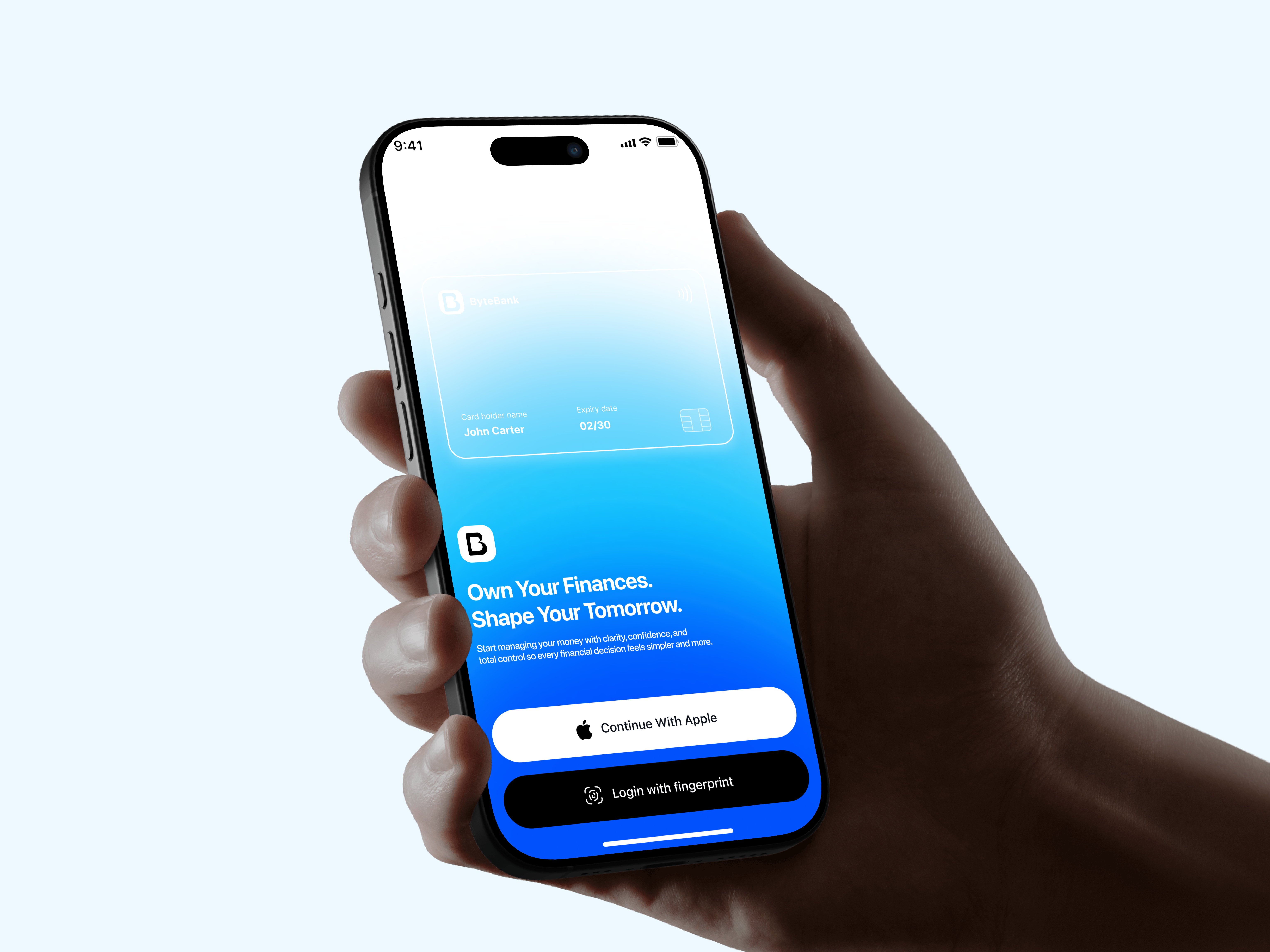 BYTE - Mobile Banking App finance app finance banking app mobile banking mobile banking app mobile banking home mobile banking on boarding mobile banking ui on boarding app