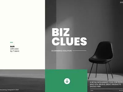 Bizclues - A SAAS Ecommerce Solution design e commerce ecom figma figma design framer framer development framerdesign saas ui ui design ux web development webapp webdesign