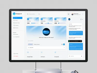 Design AI Dashboard ai ai dashboard ai trend dashboard ai website dashboard design dashboard ui design ai dashboard new dashboard design uixdesignlab