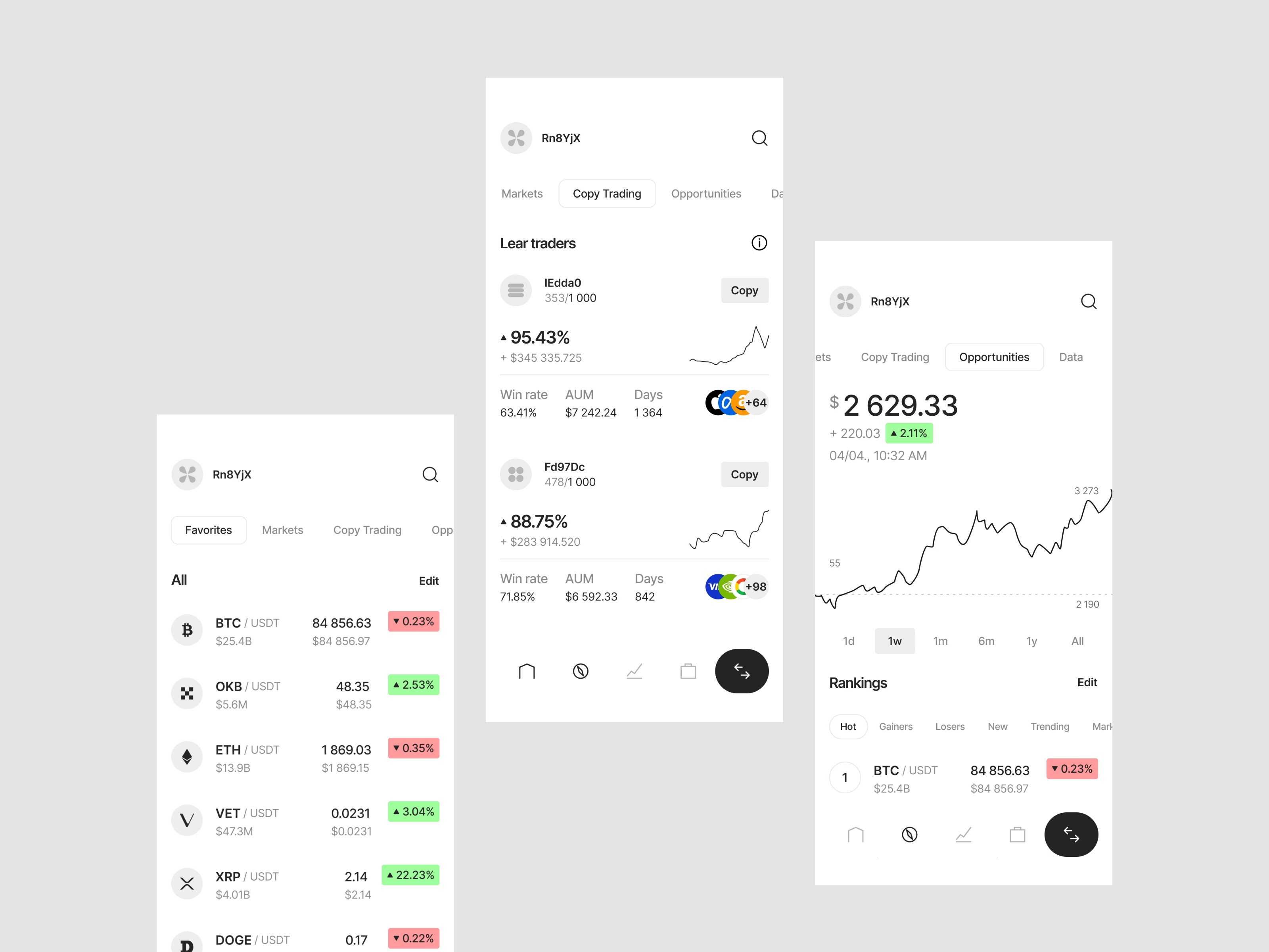 OKX Wallet by Taras Migulko on Dribbble