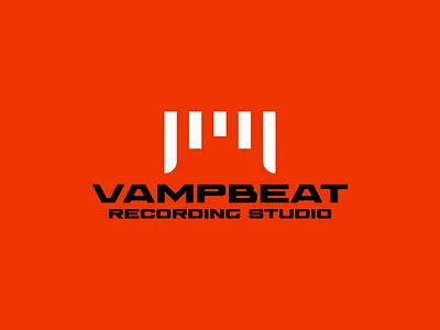 Vampbeat Logo beat branding design flat graphic design logo minimal vampire vector