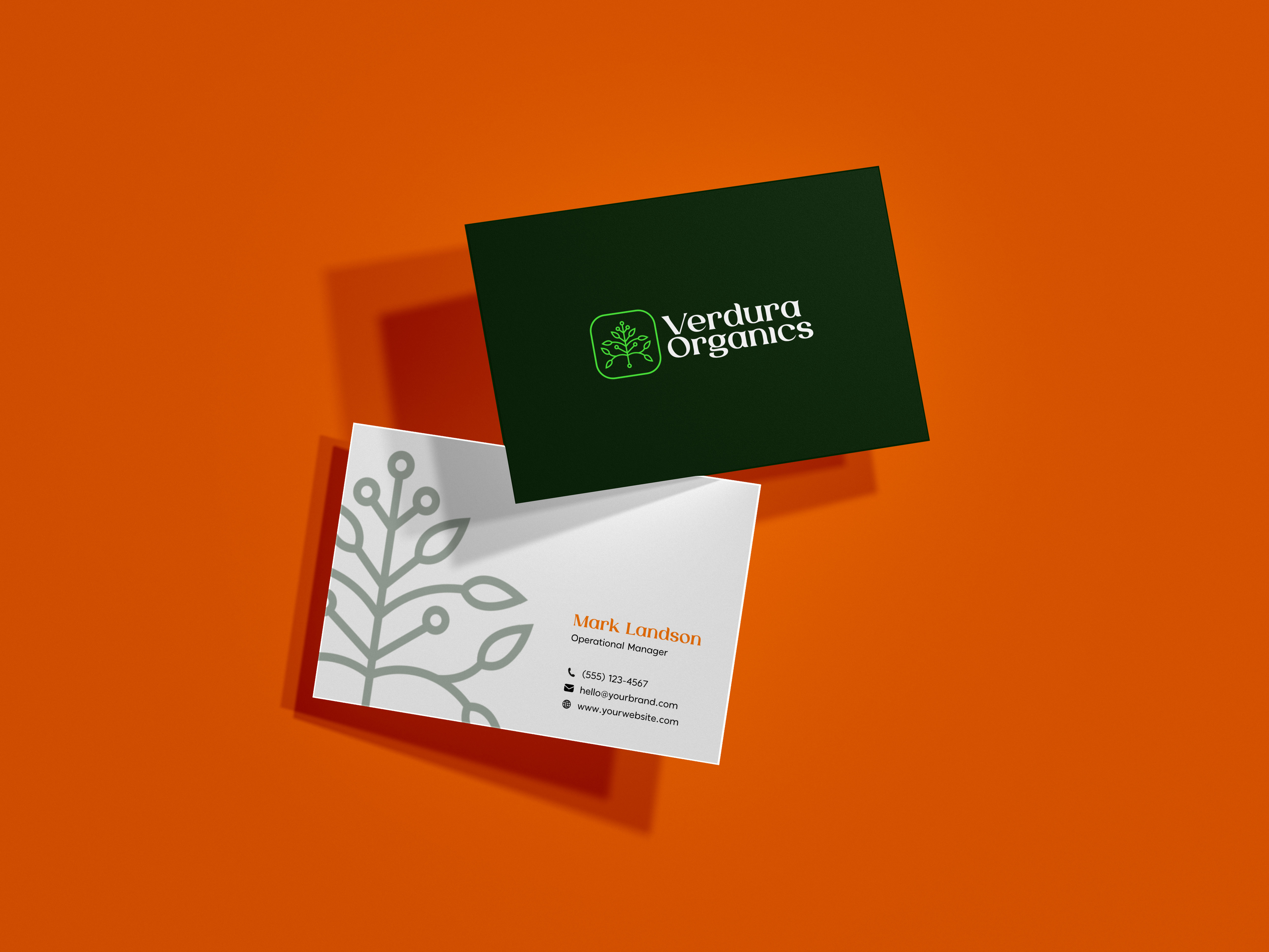 Example of Custom Print Ready Business Card Design
