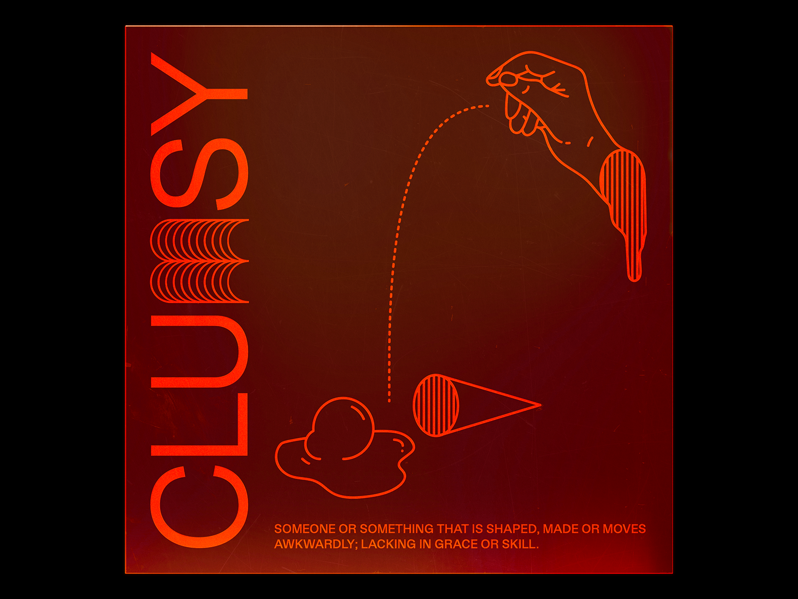 Example of CLU𝕞SY (On Acrylic)