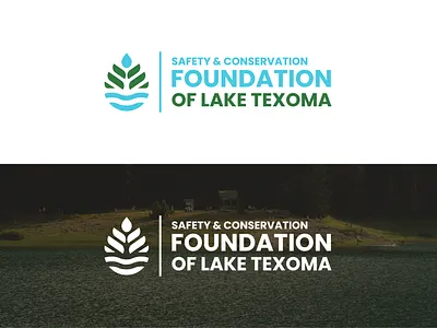 FOUNDATION OF LAKE TEXOMA brand identity branding business logo charity logo community logo design flat logo foundation logo graphic design logo non profit logo professional logo