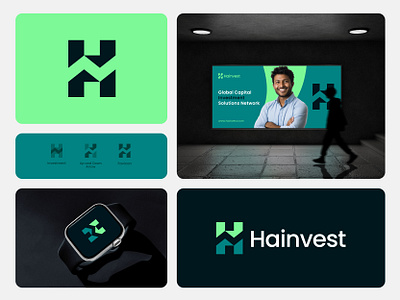 Investment, Growth, Financial, Trading, Arrow, H Letter Logo arrow logo branding business logo creative logo financial logo fintech logo growth logo h abstract logo h arrow logo h letter logo design h lettermark h logomark h minimal logo h modern logo invest logo investment logo letter h logo design logo modern logo trading logo