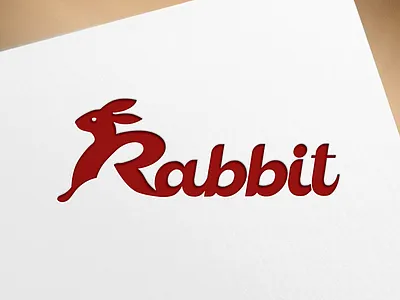 Rabbit Logo Design 3d banding design branding design graphic design illustration logo ui ux vector