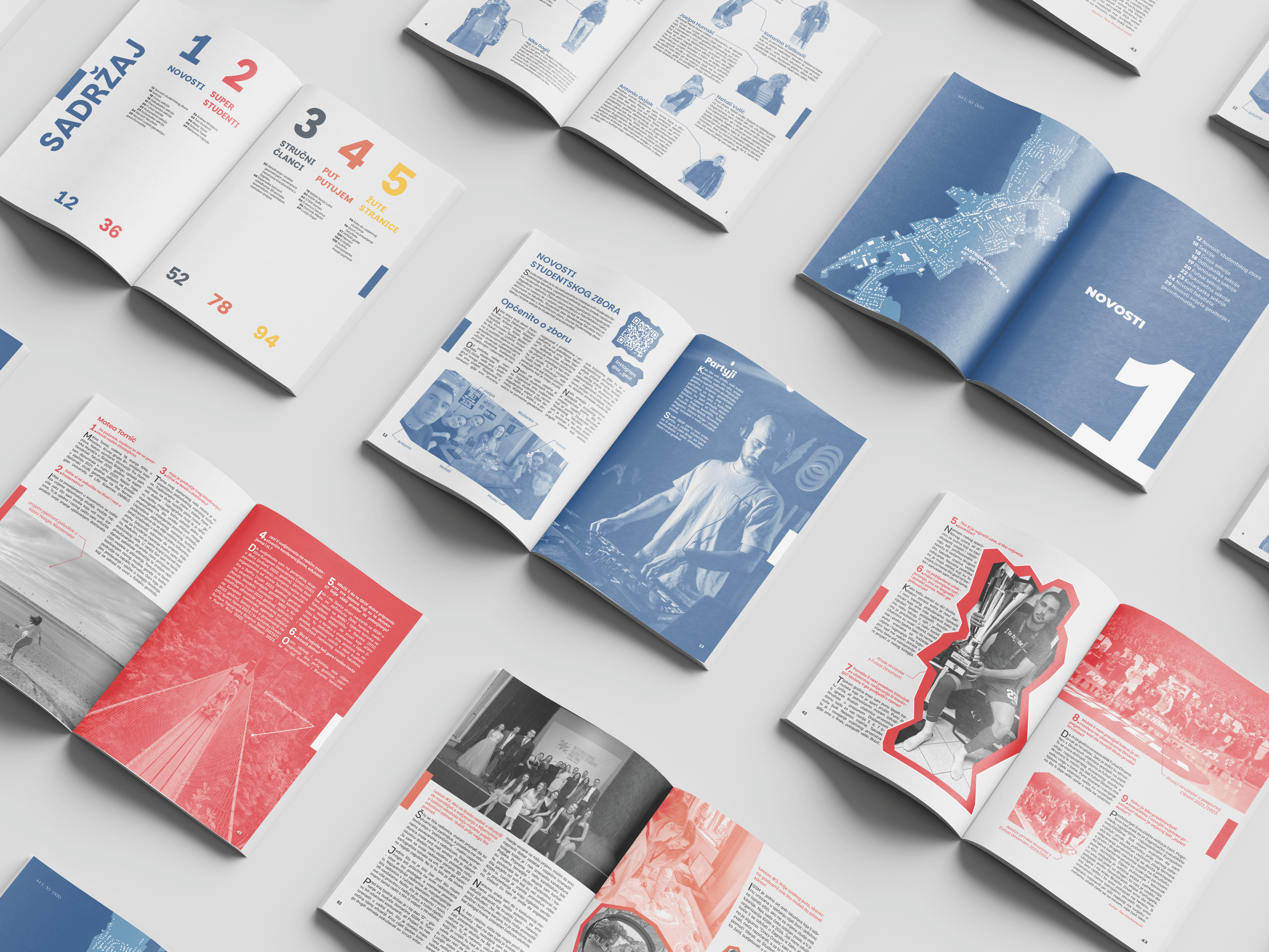 Ekscentar 23 - Magazine layout and art direction art direction branding design graphic design layout magazine typography vector