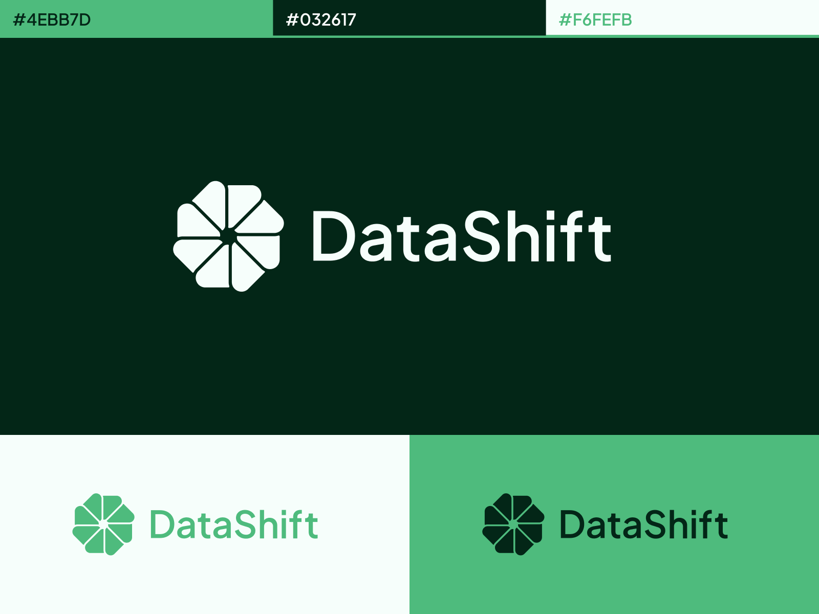 DataShift - Brand Identity ai agent ai brand ai operations ai service ai service logo banner design brand develope brand identity branding data event bage instagram posts logo shift sketch visual identity