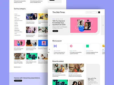SaaS — Blog design