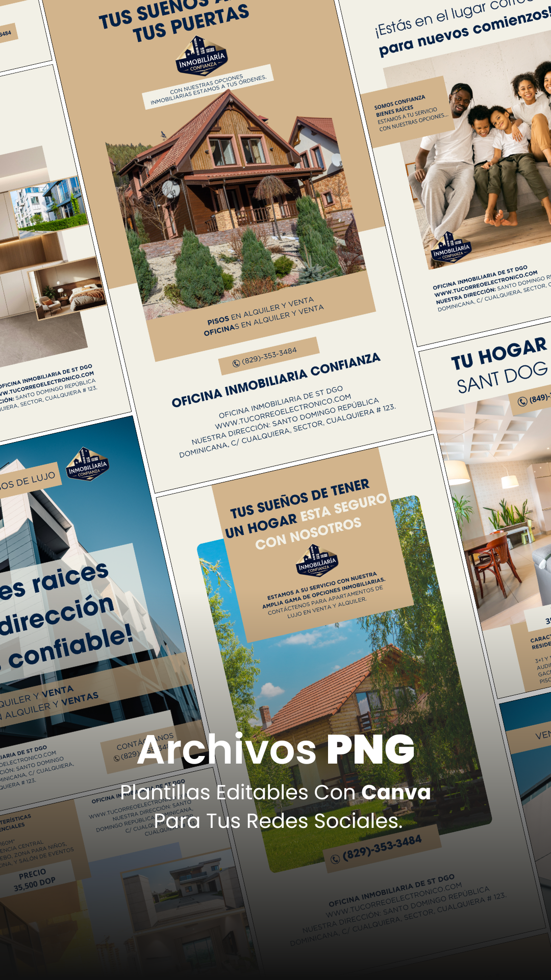 Plantillas inmobiliarias
