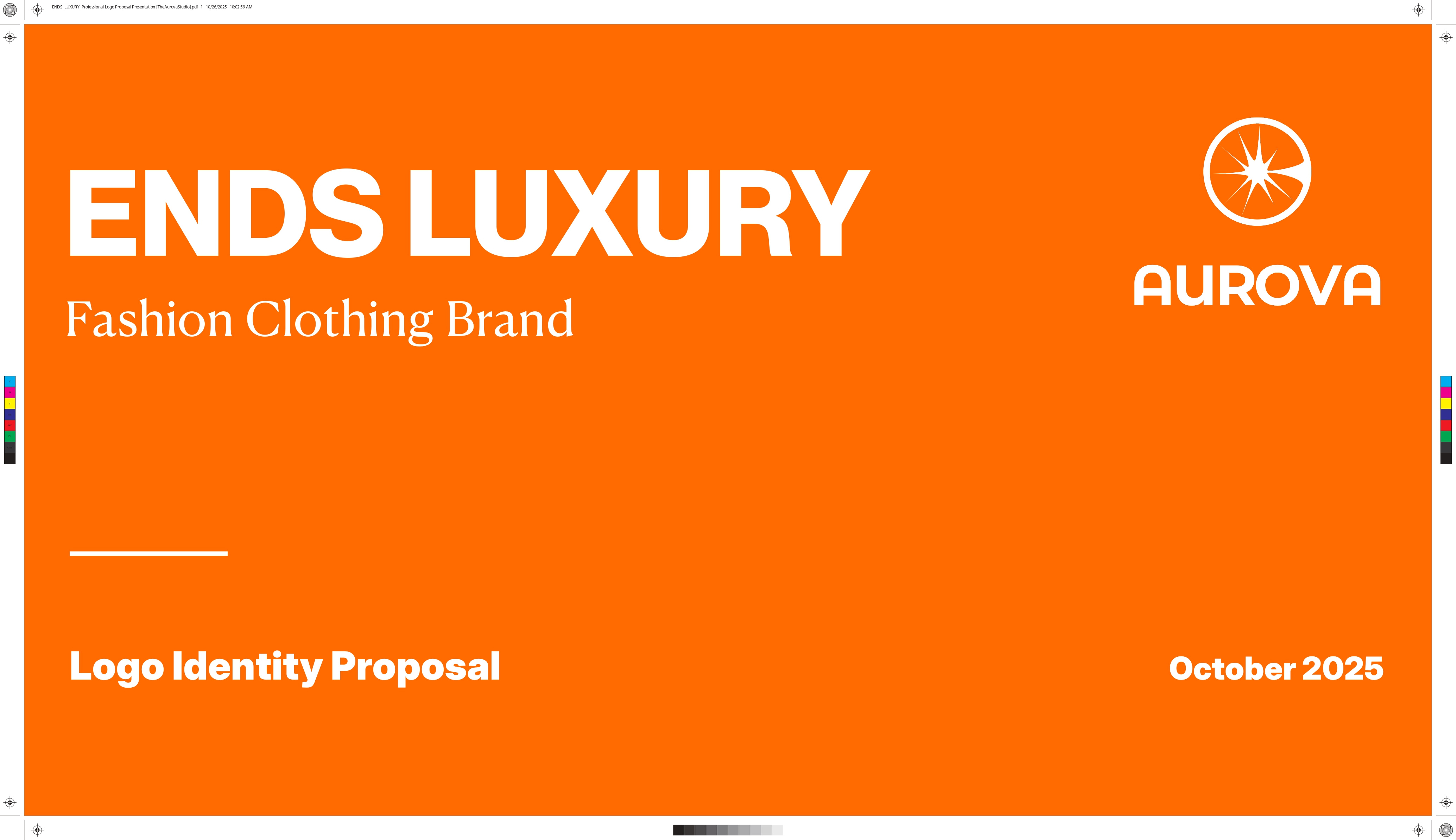 ENDS LUXURY Brand Identity Proposal – By KingsleyStudio branding graphic design logo