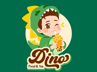 DINO LOGO DESIGN PROJECT animation branding design graphic design illustration logo motion graphics ui ux vector